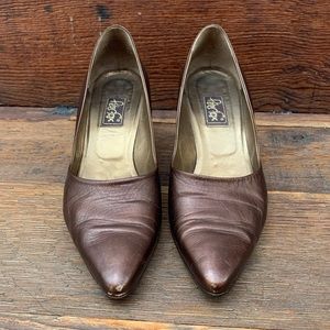 Peter Fox Brown High Heels // Size 9B